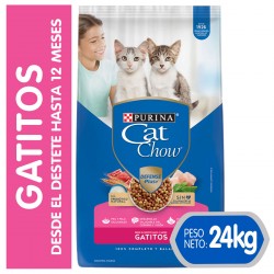 Cat Chow - Gatitos 24kg